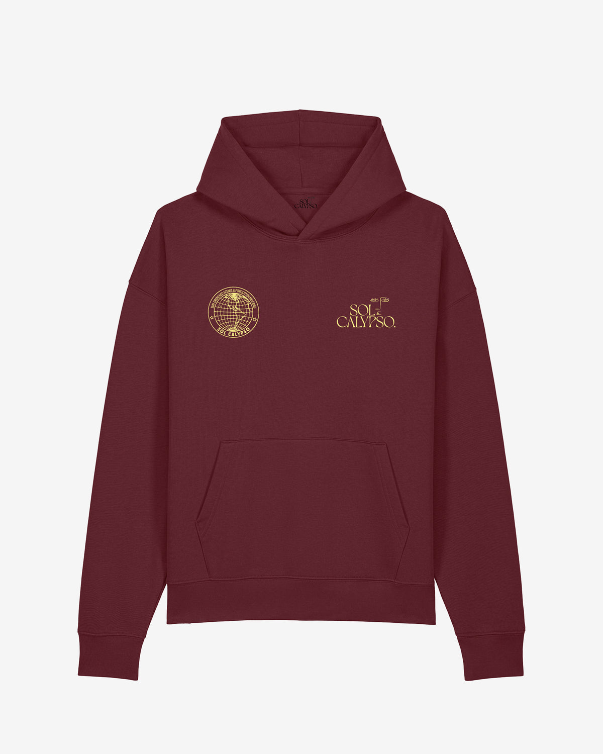 Atlas Hoodie - Bordeaux