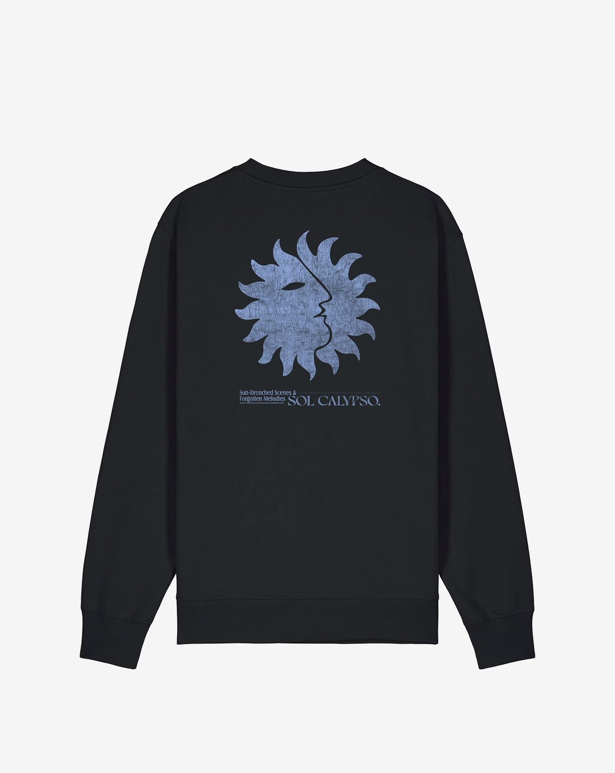 Sun-Drenched Crewneck - Faded Black
