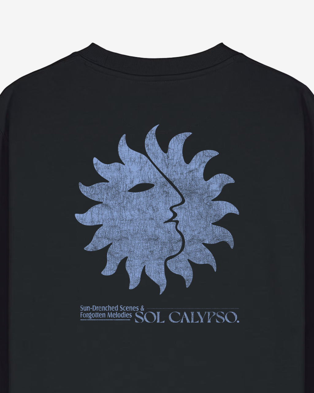 Sun-Drenched Crewneck - Faded Black