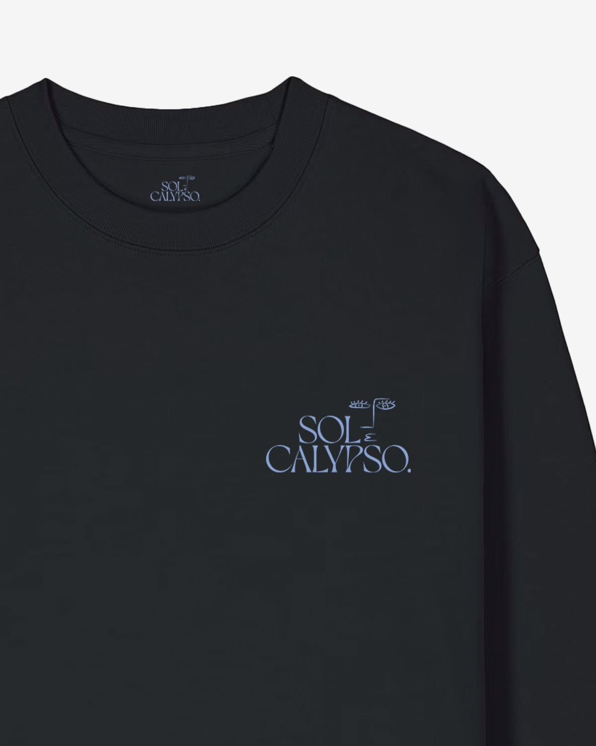 Sun-Drenched Crewneck - Faded Black