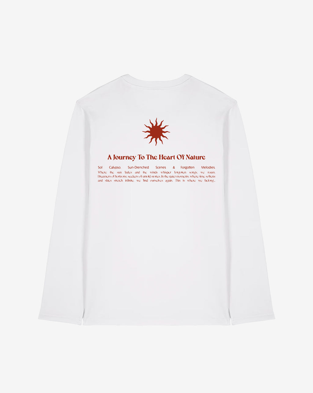 The Journey Long Sleeve - White