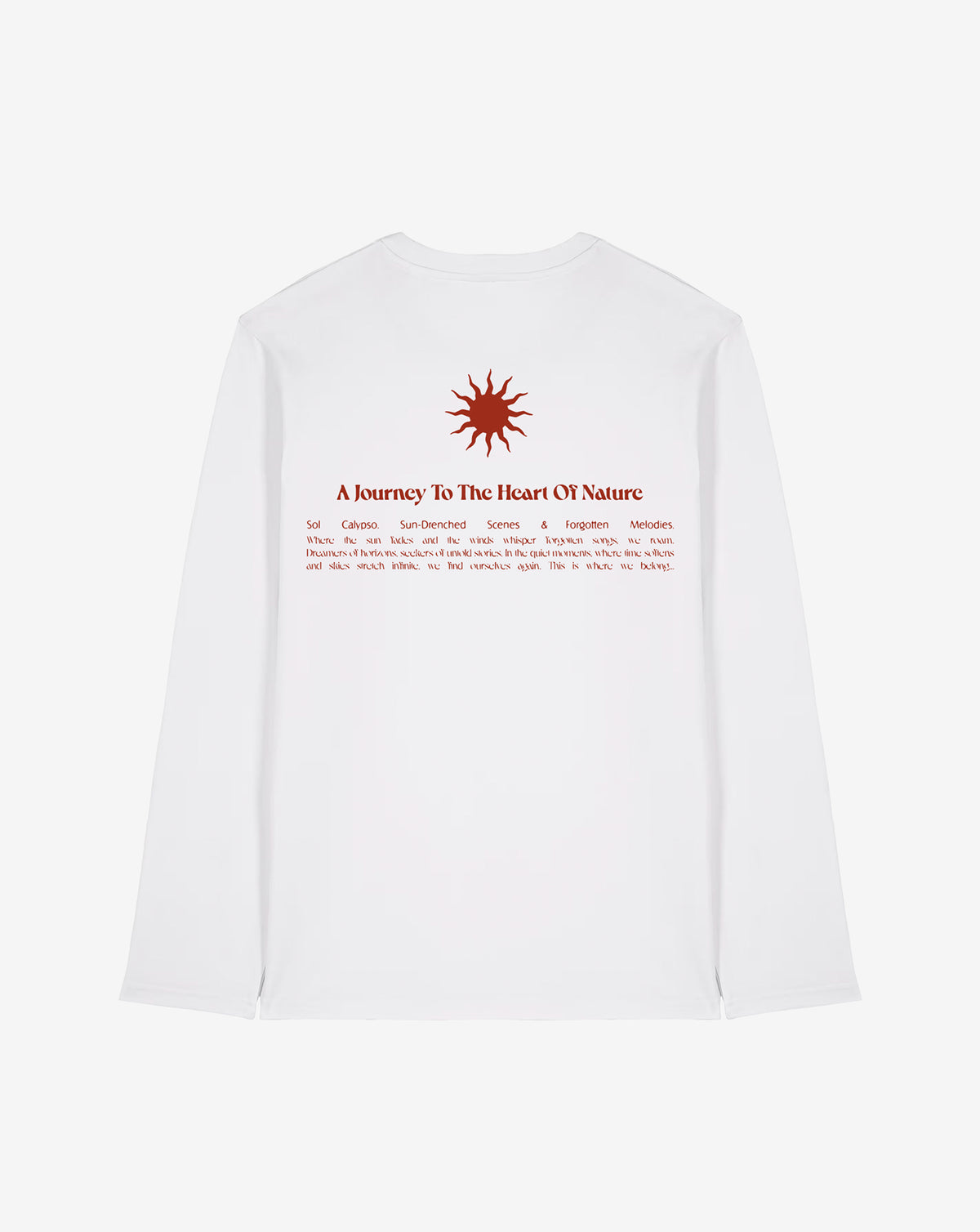 The Journey Long Sleeve - White