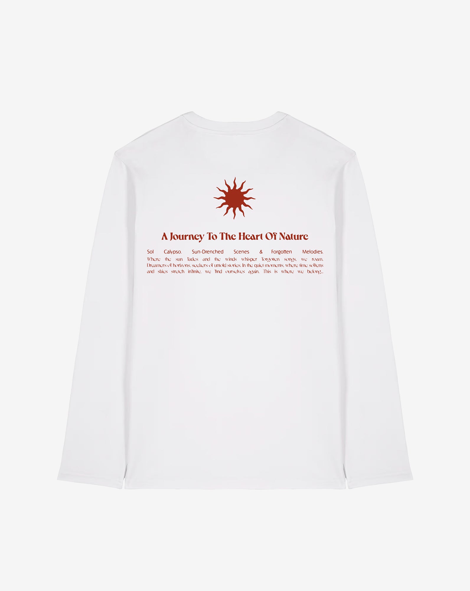 The Journey Long Sleeve - White