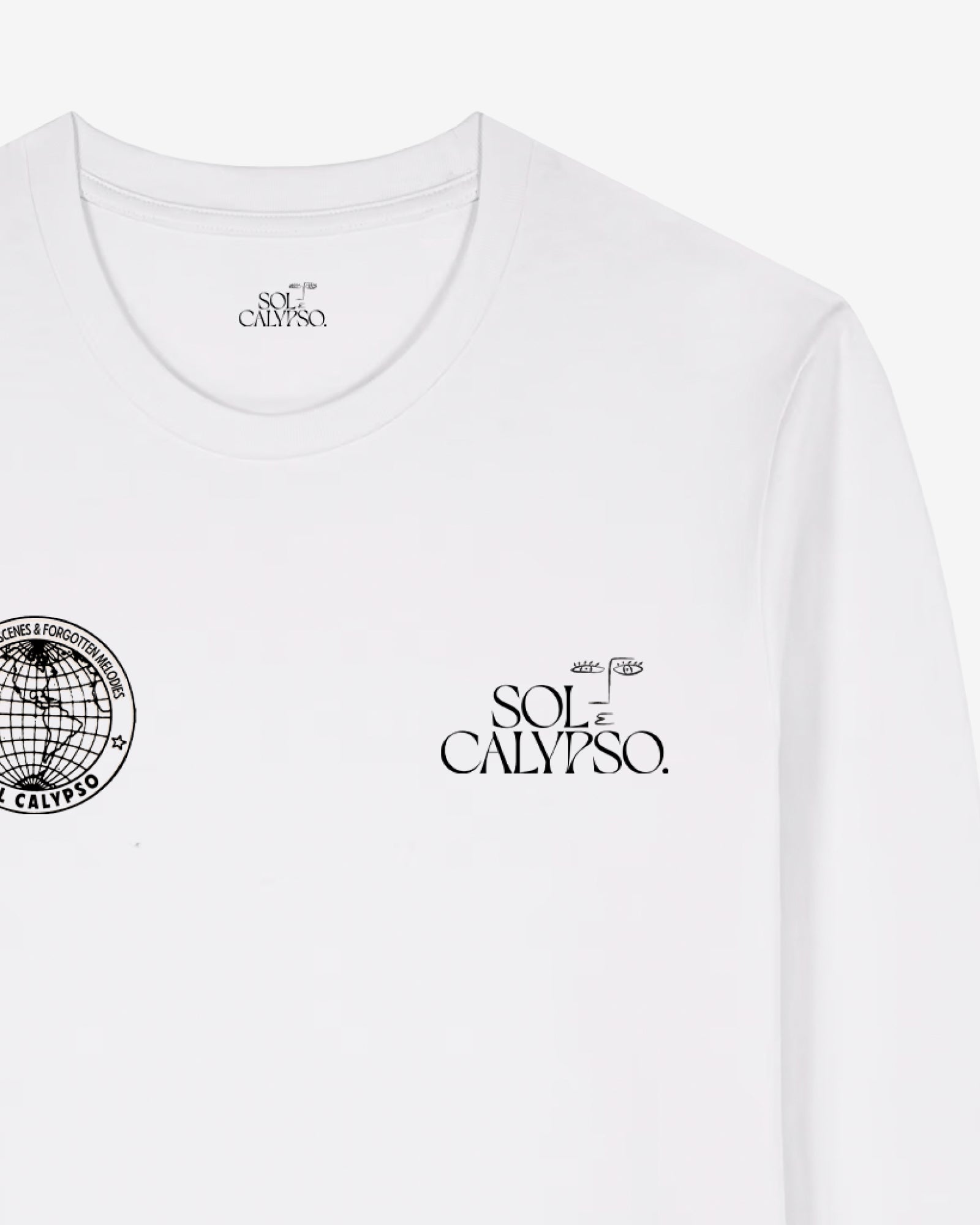 Atlas Long Sleeve - White – SolCalypso