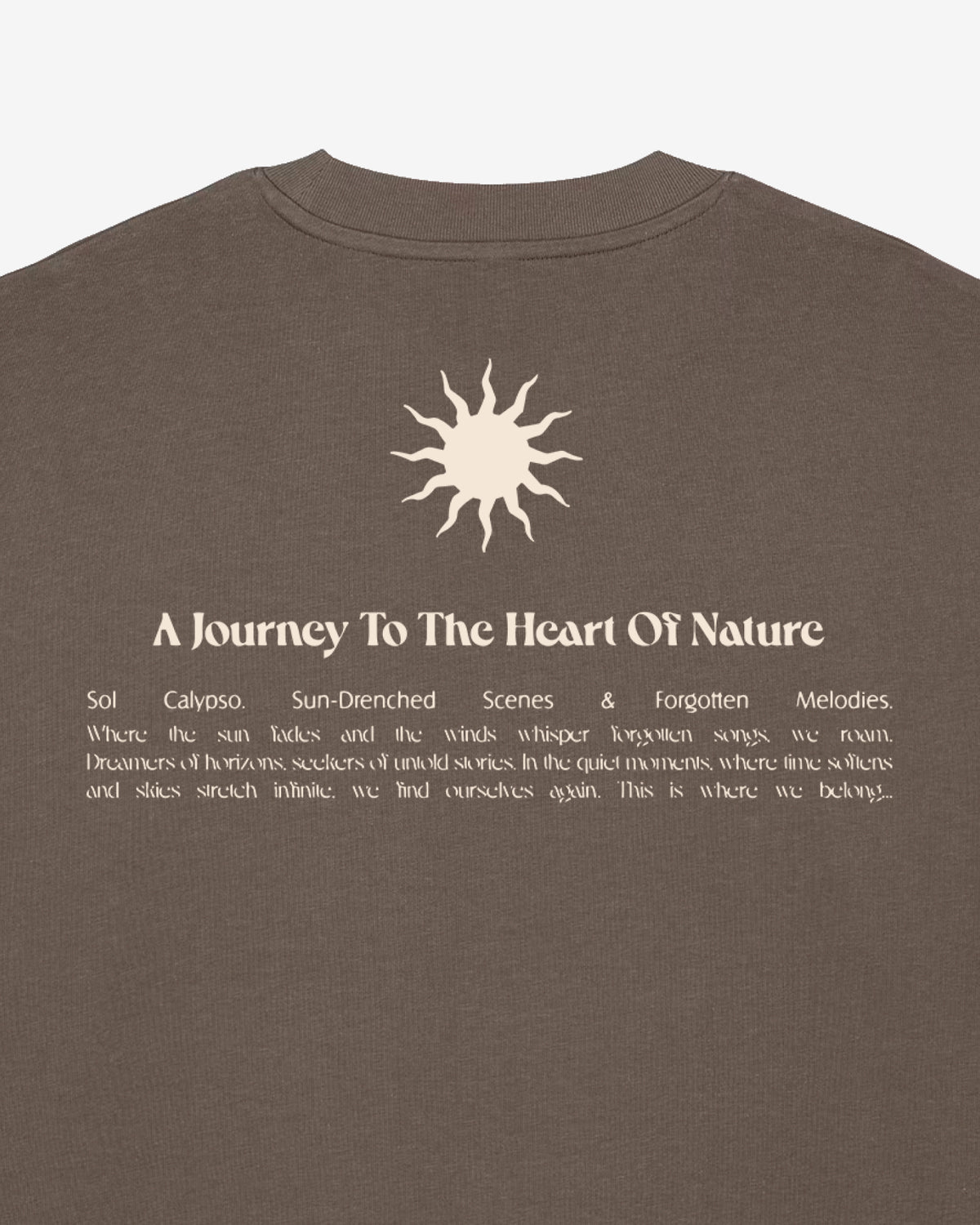The Journey Tee - Mocha