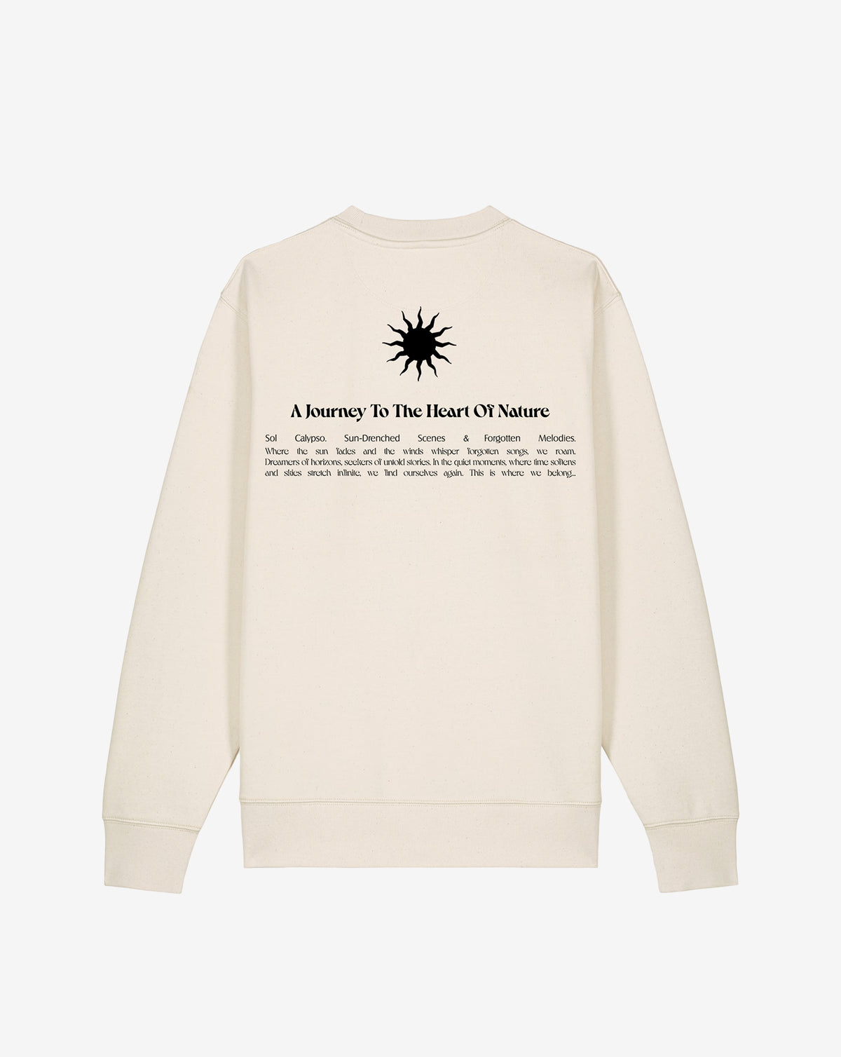 The Journey Crewneck - Natural