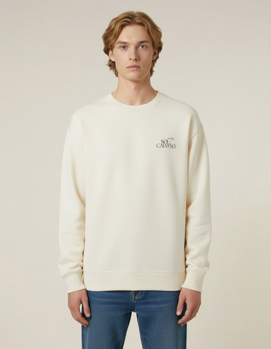 The Journey Crewneck - Natural – SolCalypso