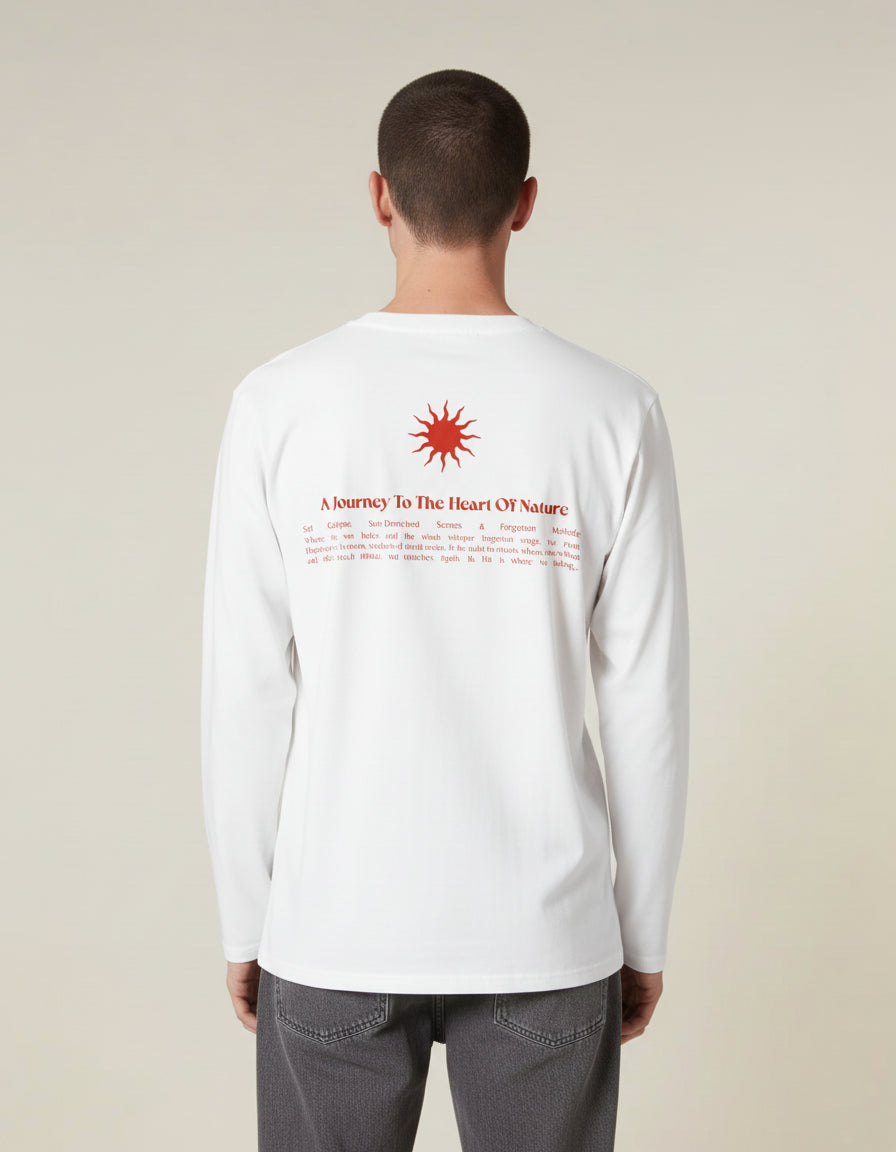 The Journey Long Sleeve - White – SolCalypso