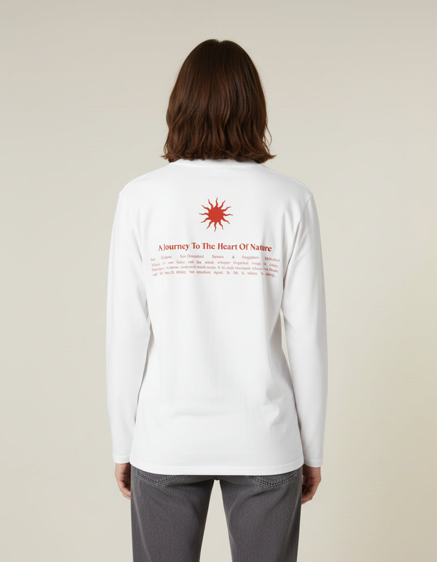 The Journey Long Sleeve - White