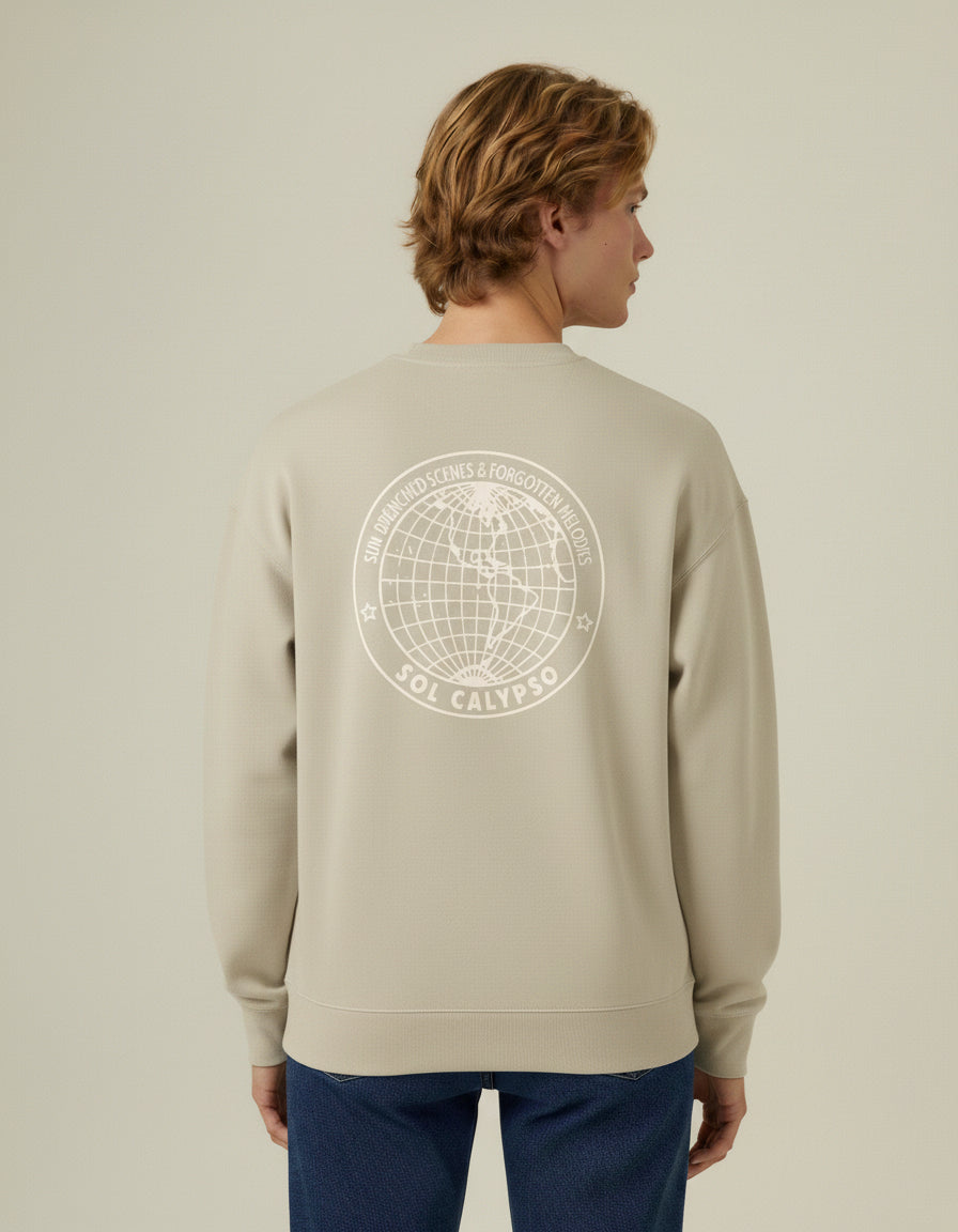 Atlas Crewneck - Stone