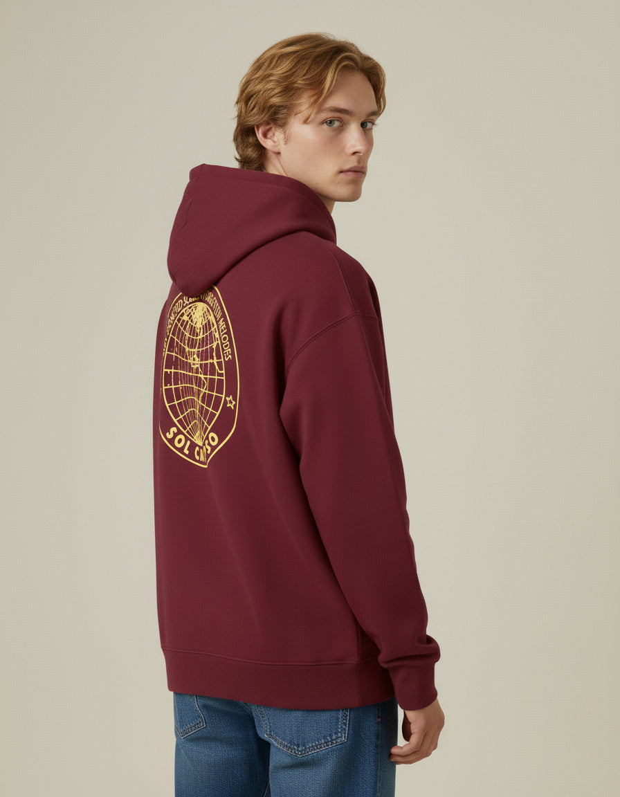 Atlas Hoodie - Bordeaux