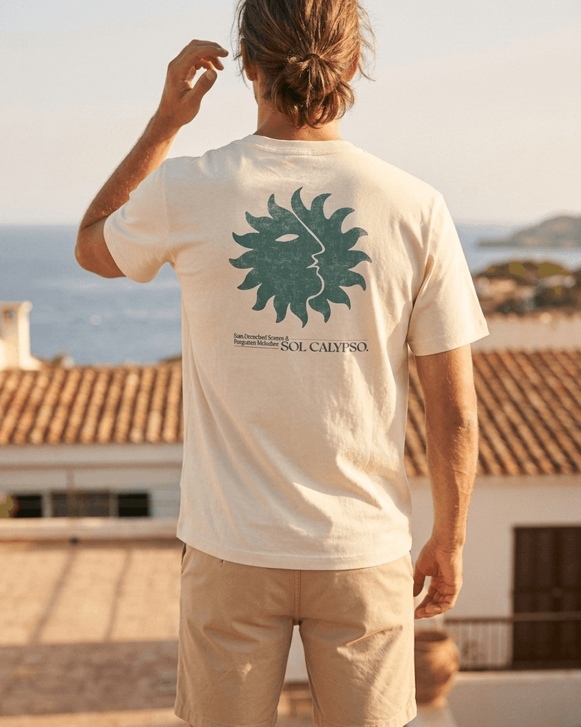 Sun-drenched Tee - Milk