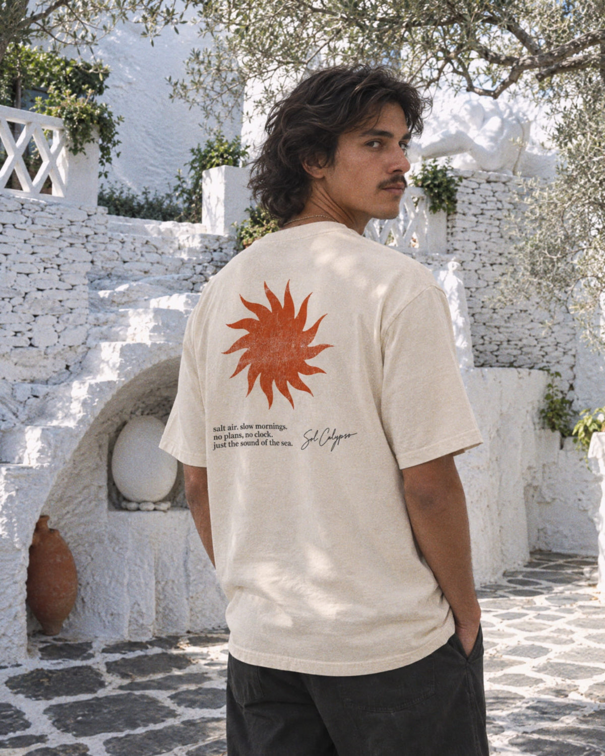 Low Tide Tee - Lava