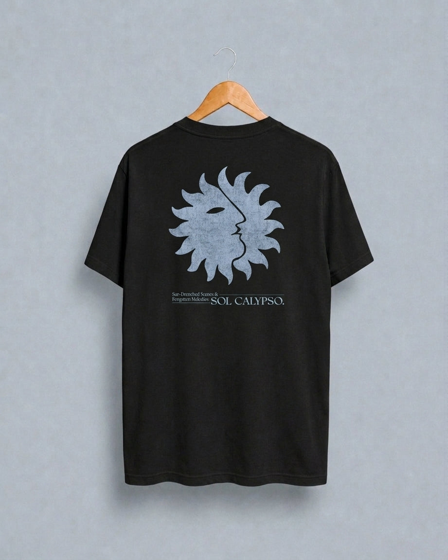 Sun-drenched Tee - Faded Black